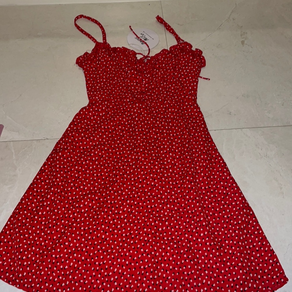 Princess Polly Love Birds Mini Dress